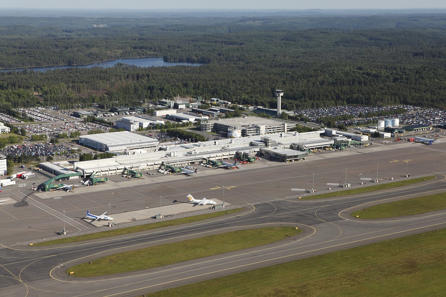 Landvetter flygplats i Göteborg